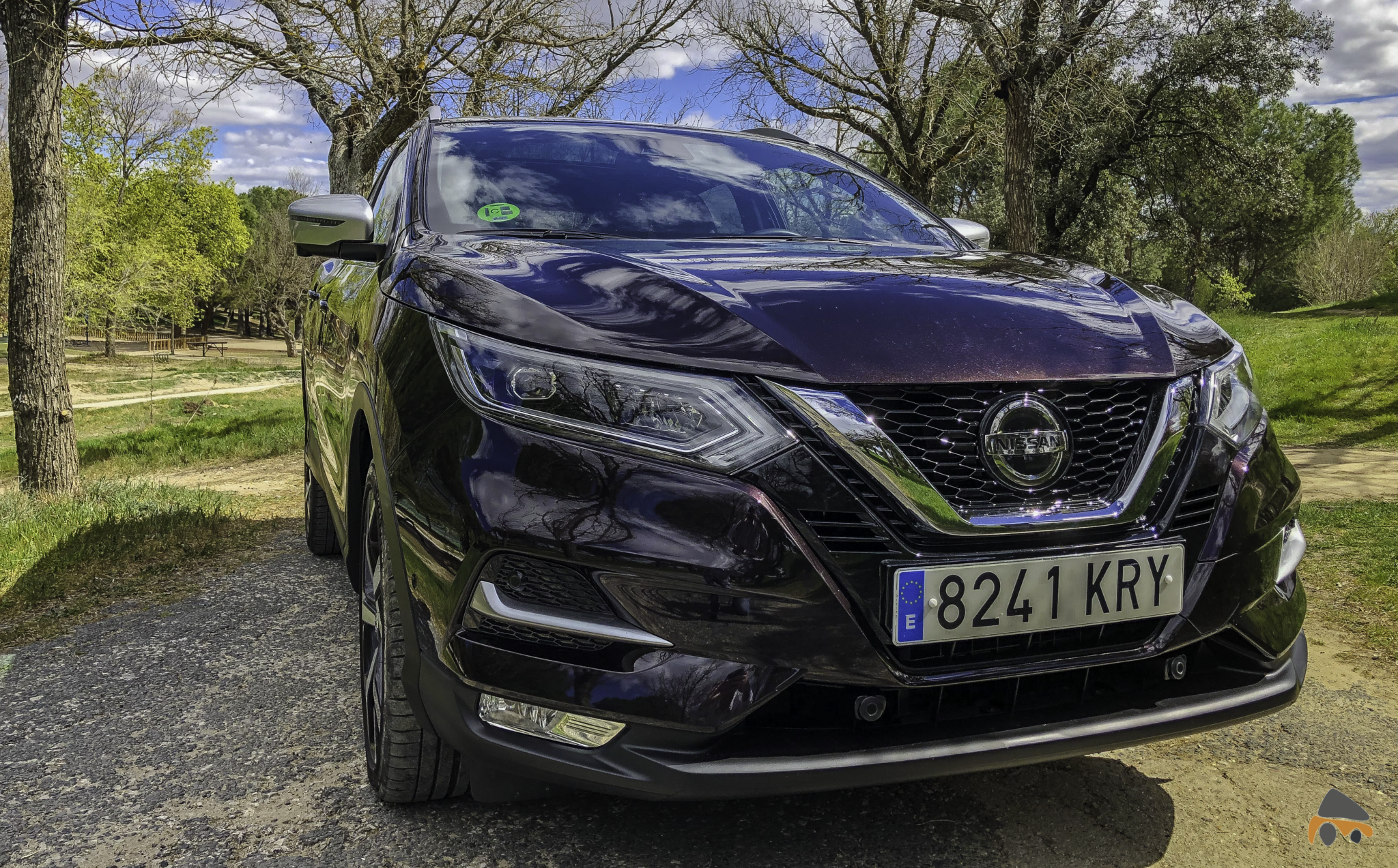 Frontal derecho Nissan Qashqai - Nissan Qashqai 2019: Ahora con un motor ya visto en Mercedes