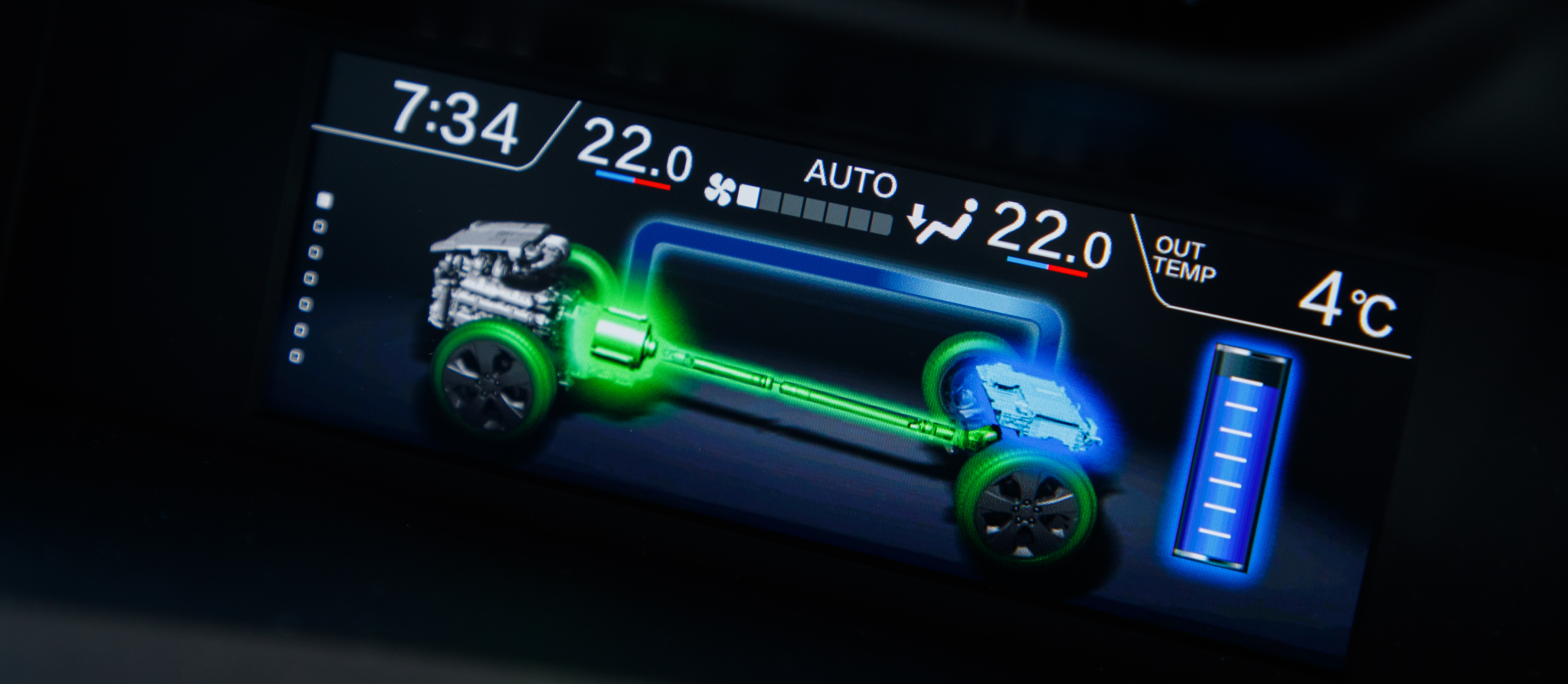 Subaru ECOhybrid modos conduccion - Subaru ya tiene híbridos y llegarán en otoño