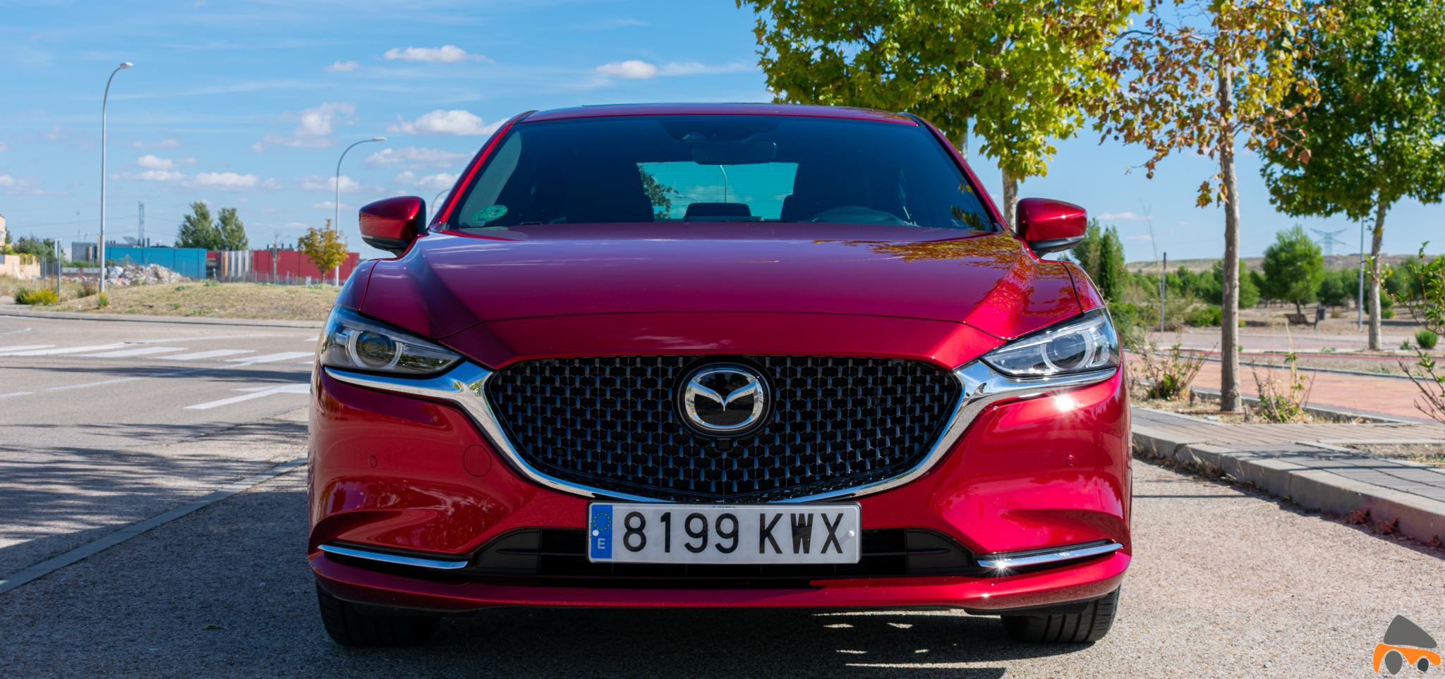 Frontal Mazda6 - Mazda6 Signature gasolina: Una berlina con potencia y consumos ajustados