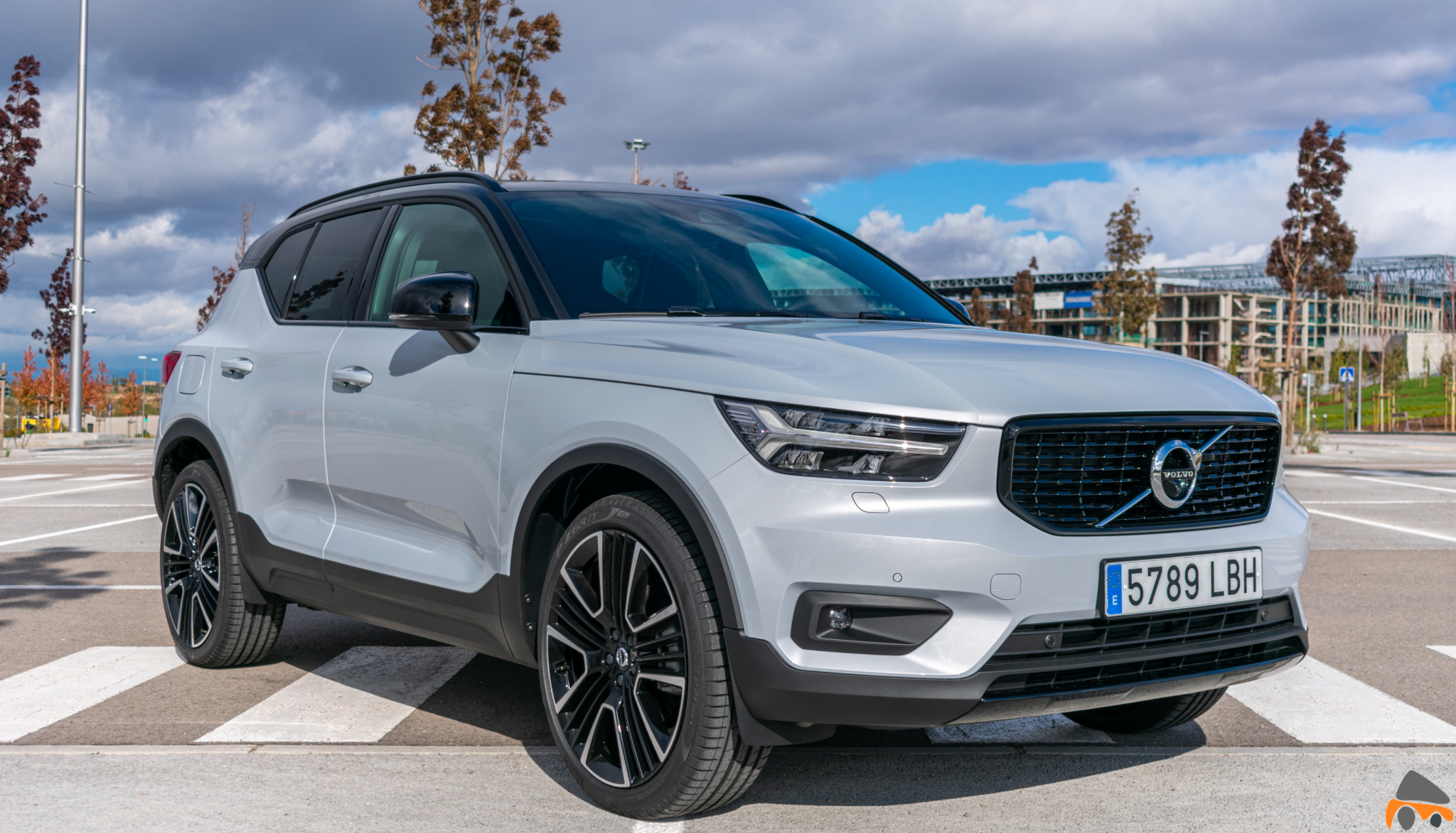 Frontal lateral derecho Volvo XC40 D3