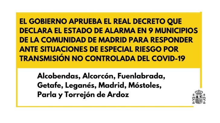 twitter b6ce09f29f0a34b872eb2a0479dd52cb 728x409 - Estado de alarma en Madrid: Sin confinamiento, pero con restricciones de movilidad entre municipios