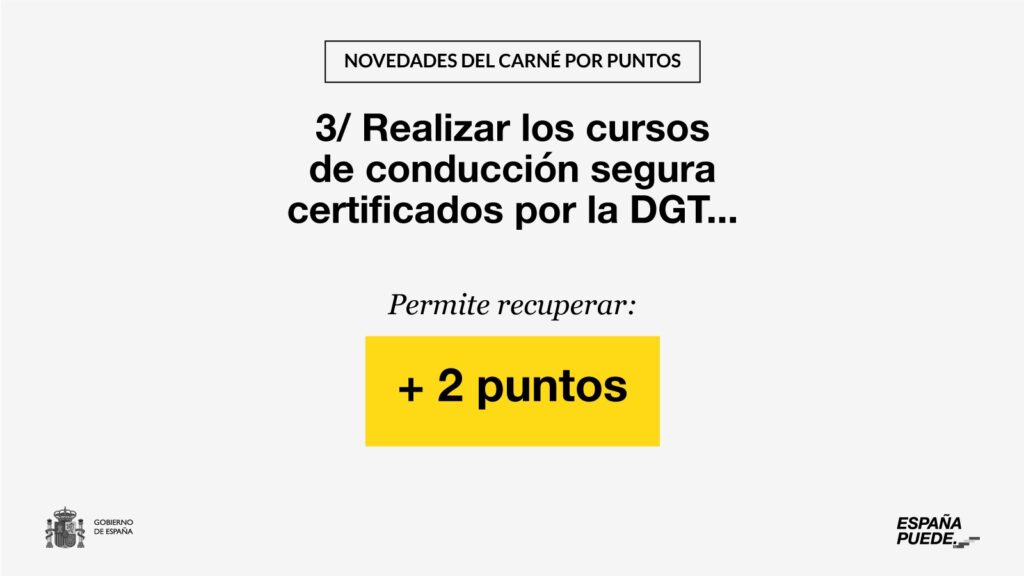 Nuevas medidas de la DGT