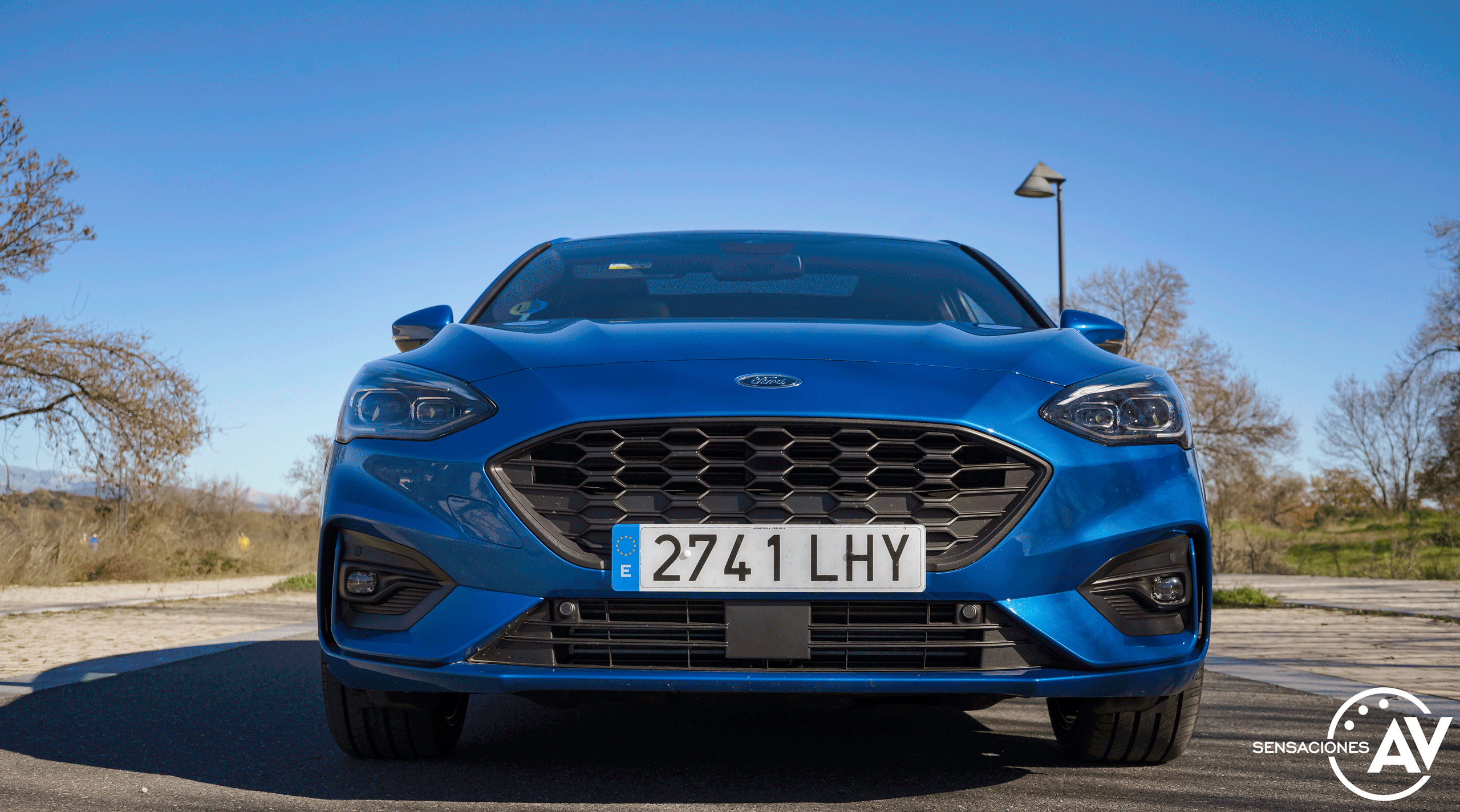 Frontal Ford Focus ST Line 2020