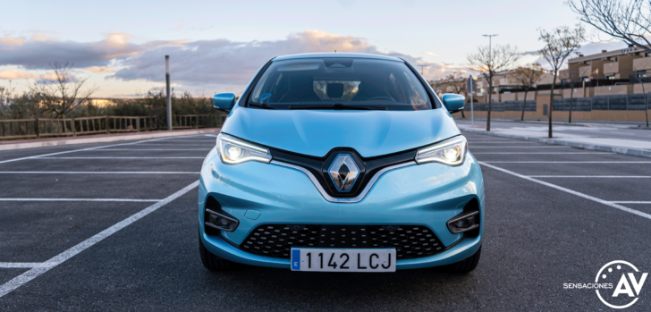 Frontal Renault Zoe Zen R135 50 kWh