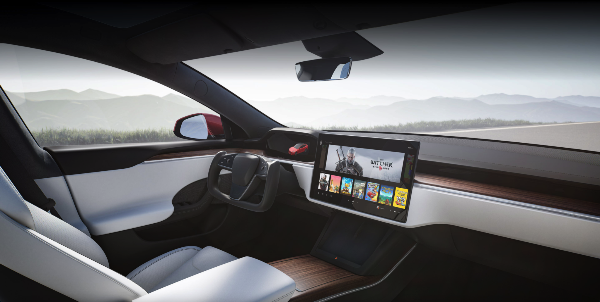 Interior nuevo Tesla Model S 2021 - Nuevo Tesla Model S 2021: Pensado para no conducir