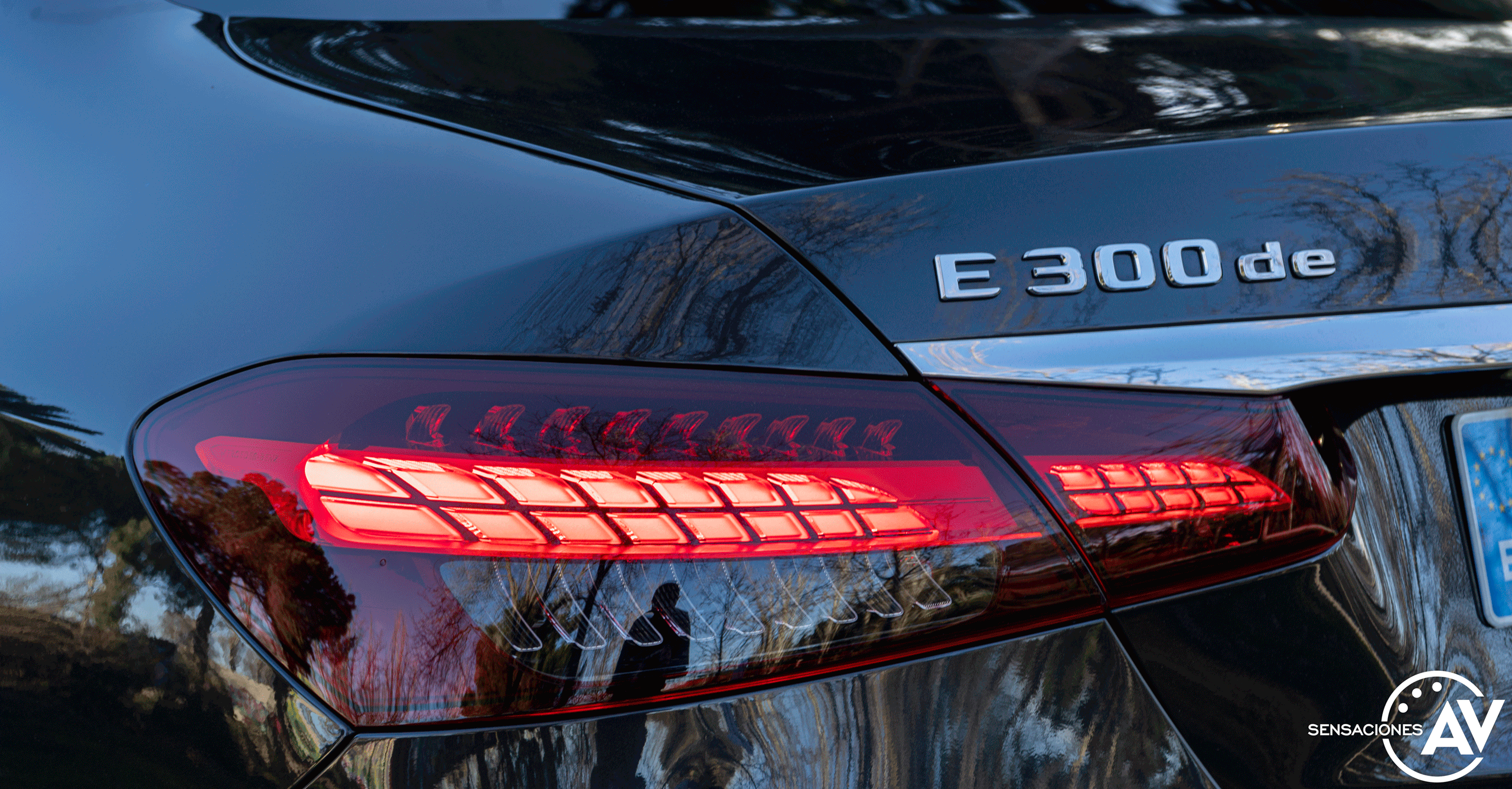 Logo E300de Mercedes Benz Clase E 300 de - Prueba Mercedes-Benz Clase E 300 de: Diésel y PHEV ¿Una combinación ganadora?