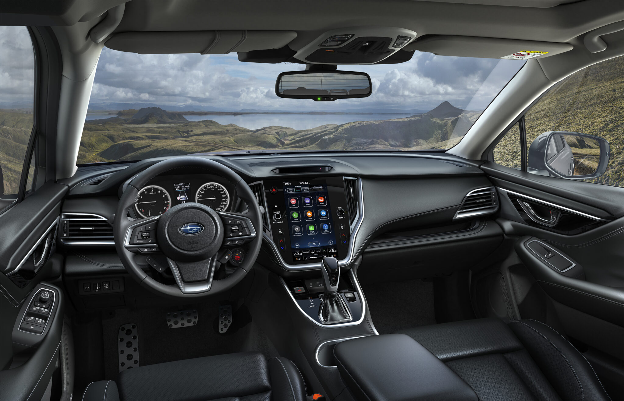 Subaru Outback Interior scaled - Subaru Outback 2021: La sexta generación ya está aquí