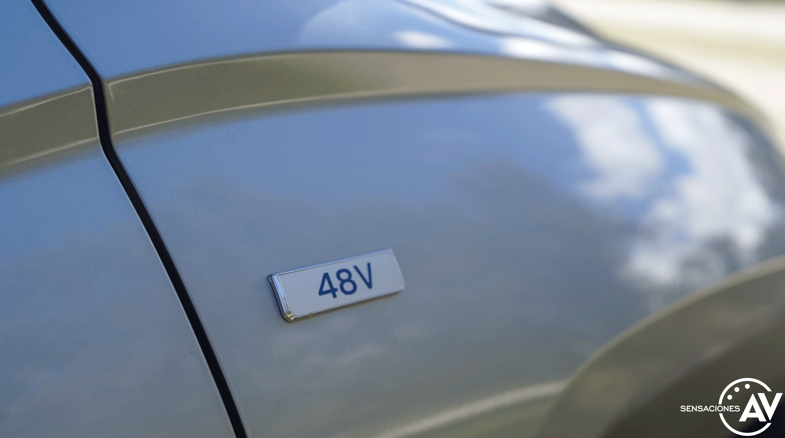 Logo 48V Hyundai Tucson 2020 - Prueba Hyundai Tucson 2021 MHEV MAXX: Mucho más que un nuevo diseño