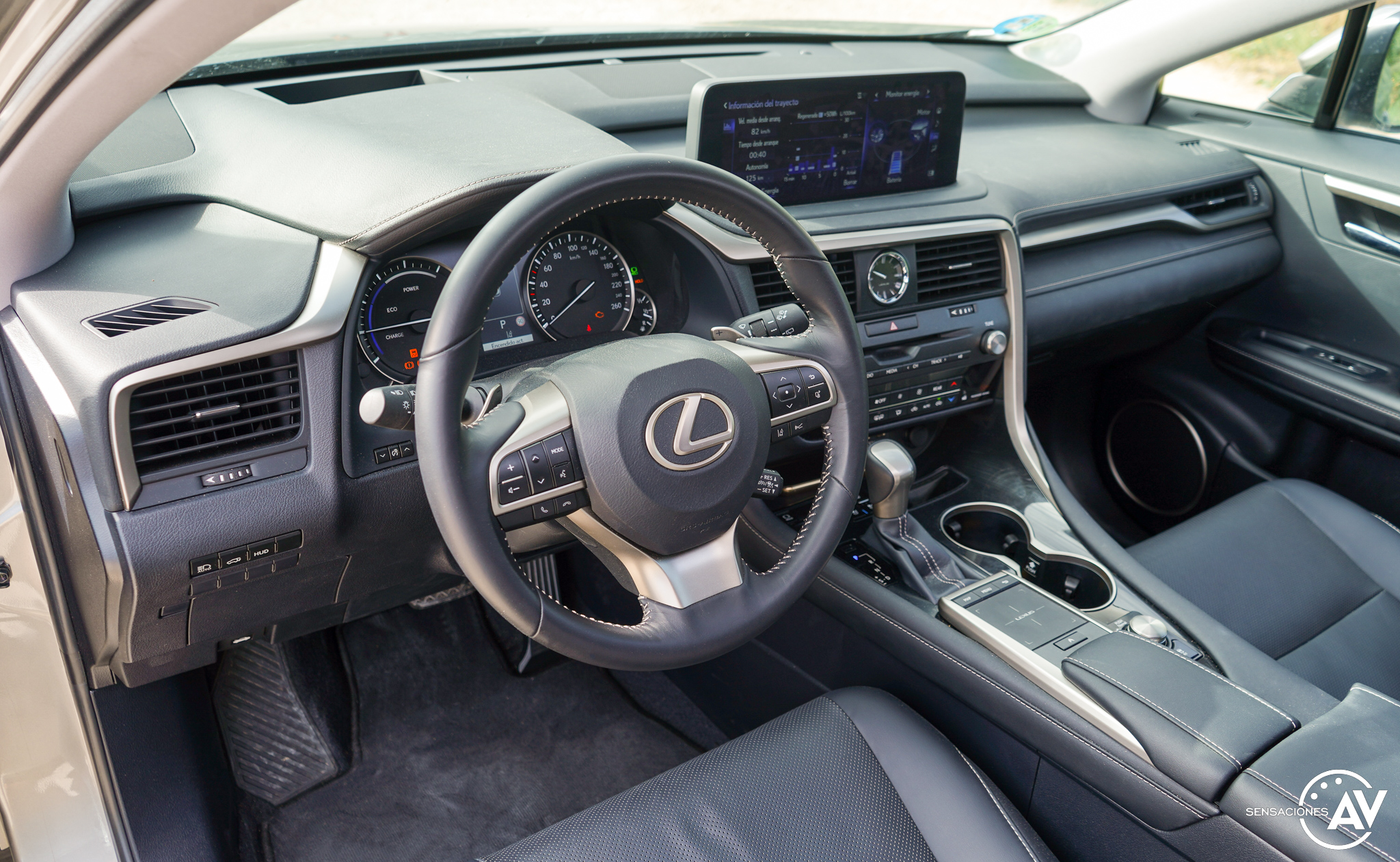 Salpicadero vista izquierda Lexus RXL - Prueba Lexus RX 450hL Executive 2021: ¿El SUV de lujo más cómodo con 7 plazas?