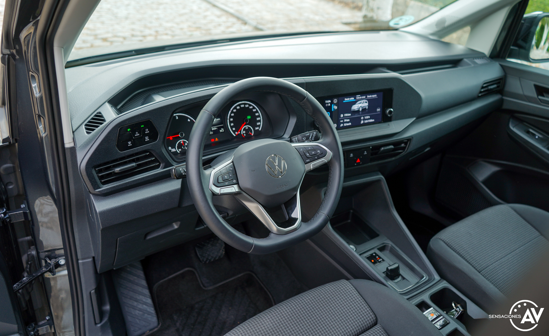 Salpicadero vista delantera izquierda Volkswagen Caddy Outdoor - Prueba del nuevo Volkswagen Caddy Outdoor 2021: Un auténtico referente