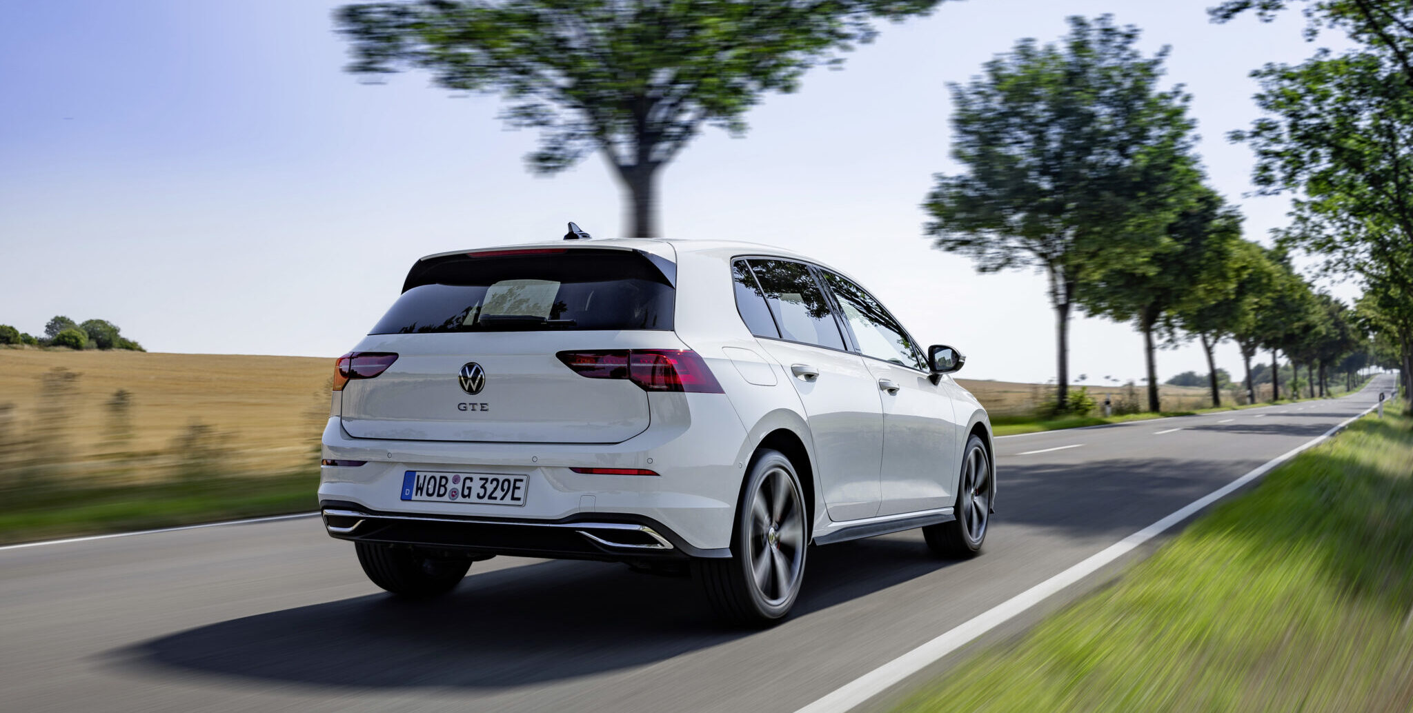 Trasera derecha Volkswagen Golf GTE 2021