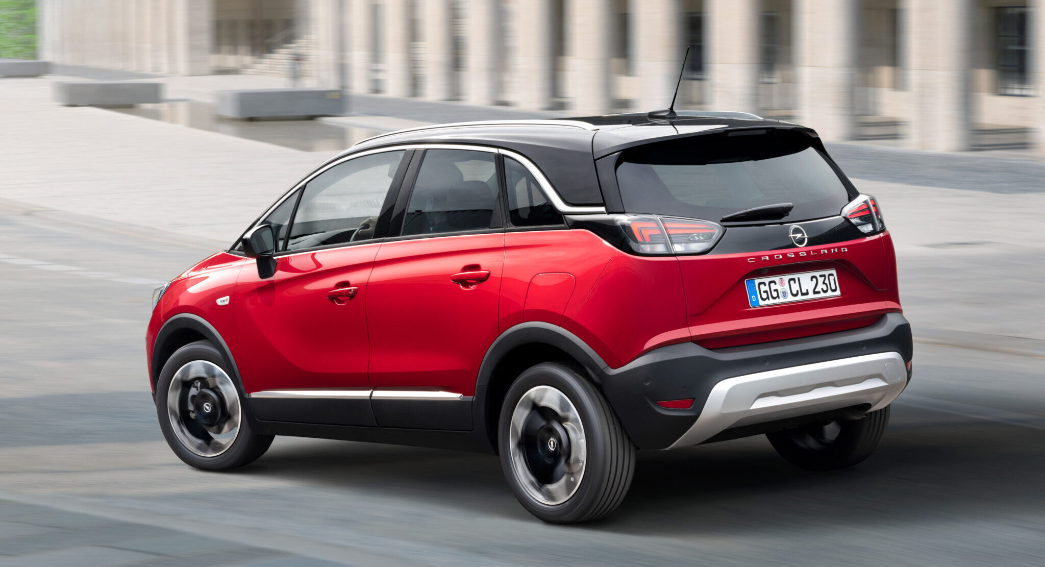 Trasera lateral izquierdo Opel Crossland 2021