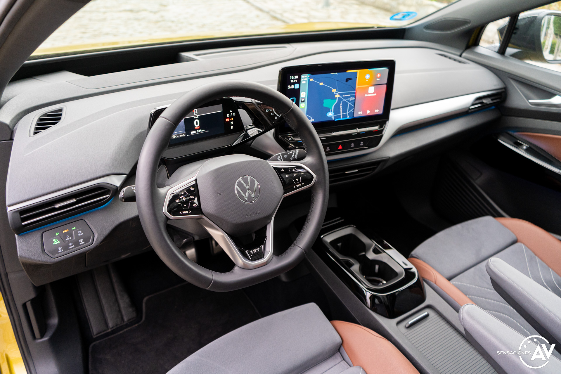 Salpicadero vista delantera izquierda Volkswagen ID.4 First Edition - Prueba Volkswagen ID.4: Un SUV eléctrico para todos