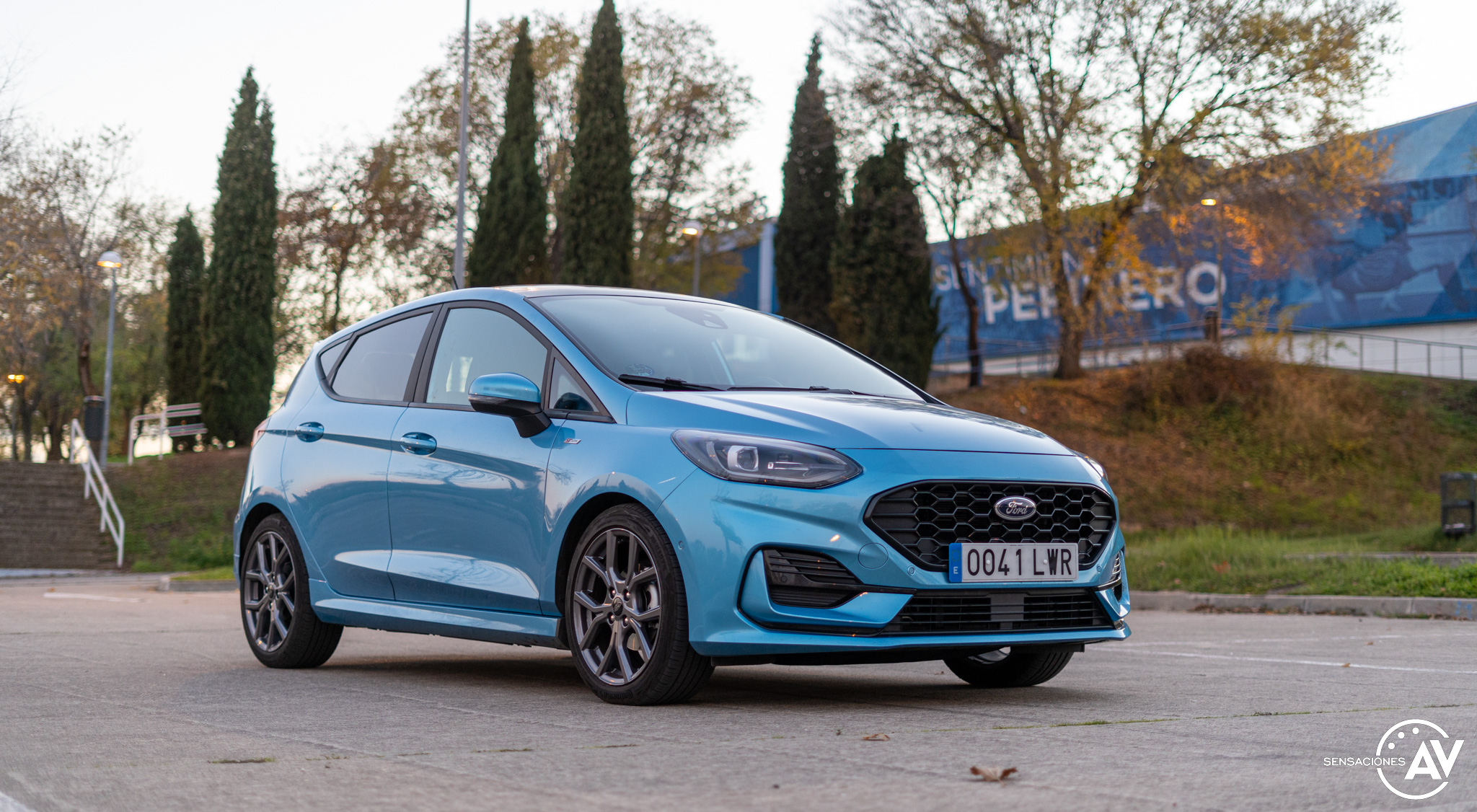 Frontal lateral derecho Ford Fiesta 2023 ST-Line X